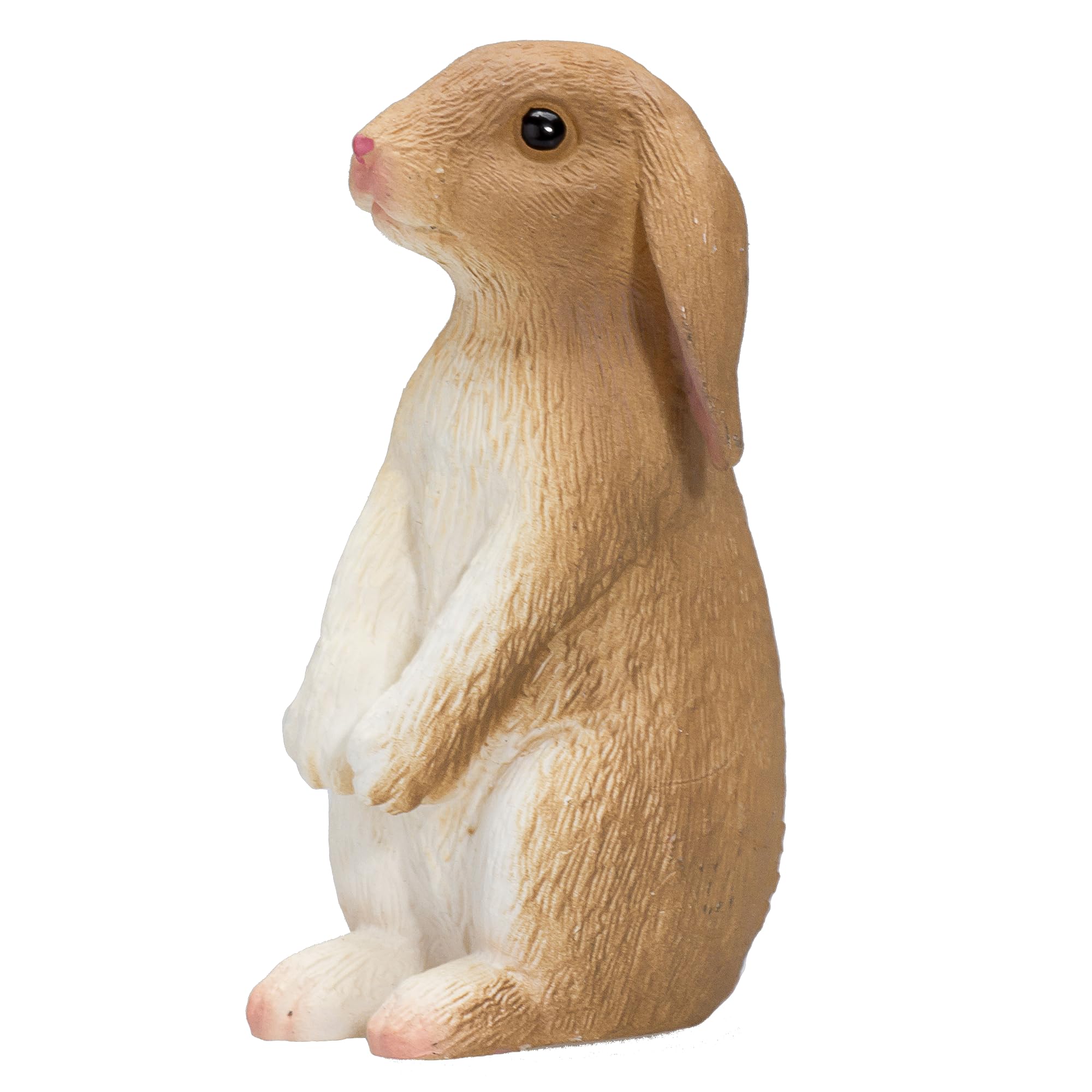 MOJO – Rabbit Sitting Figurine | Hand-Painted Toy Figure
